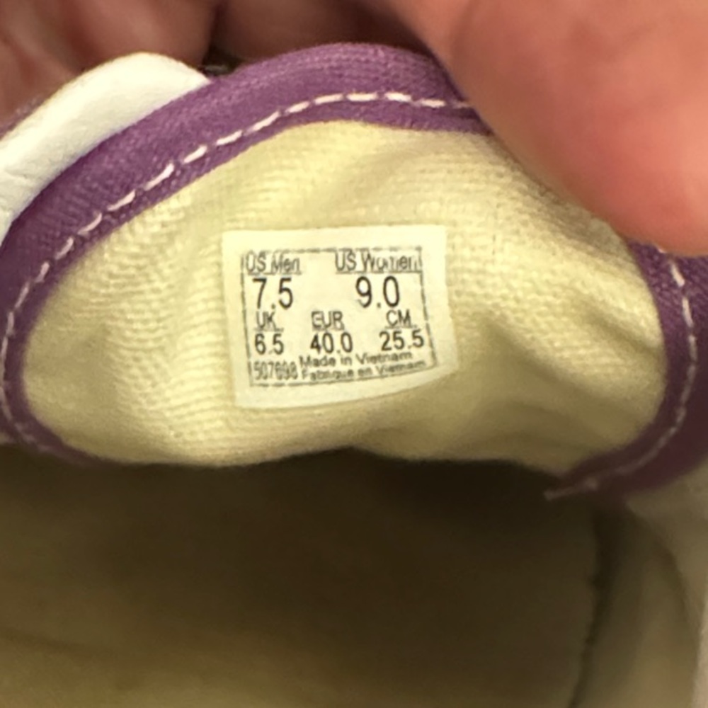 Vans Purple Sneakers - Picture 6 of 6
